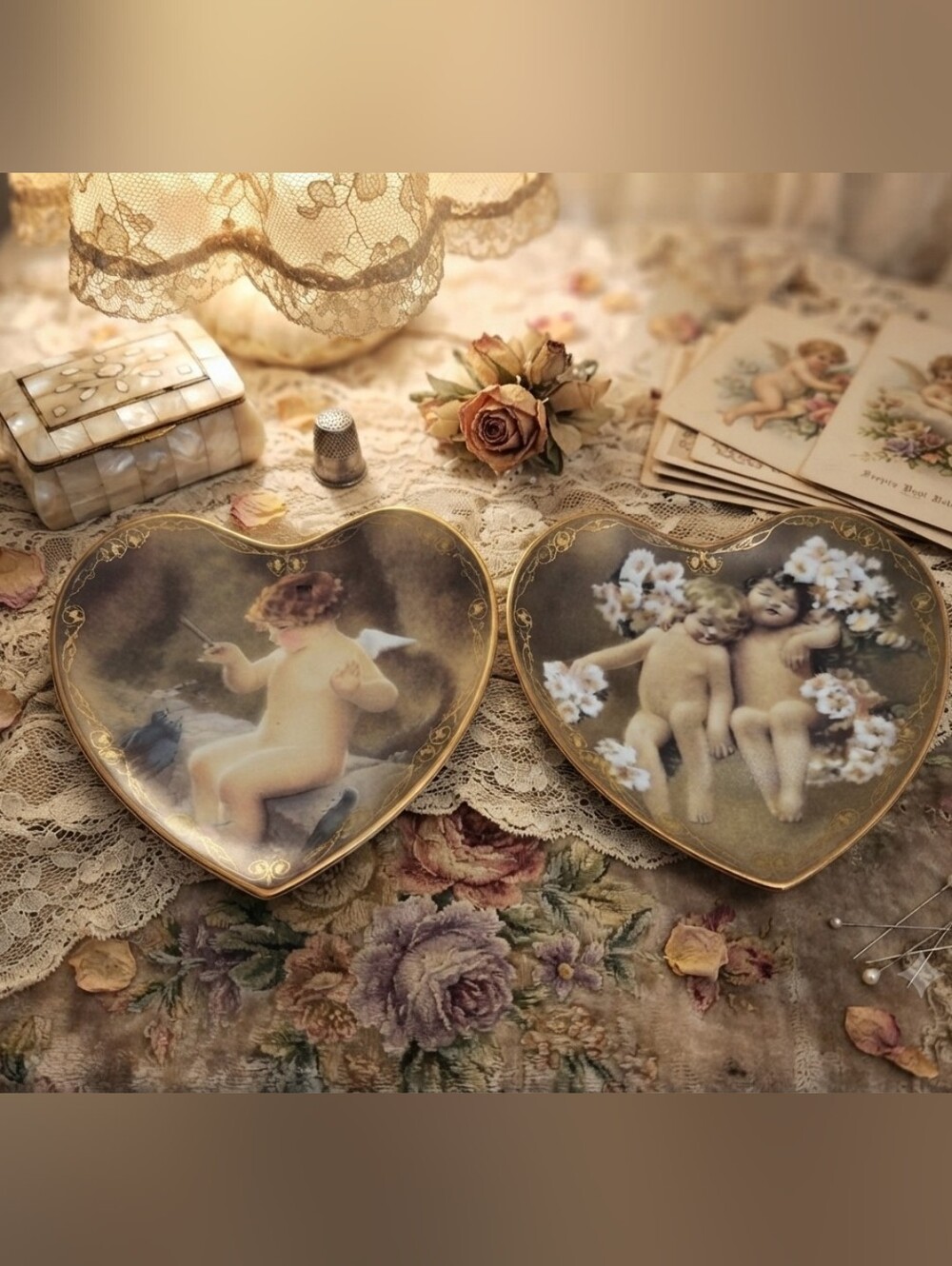 Love's Heavenly Messengers Collectors Plates